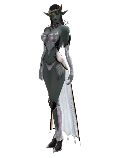 Improved Navigation Cap (?) on a female Dark Elf, front view