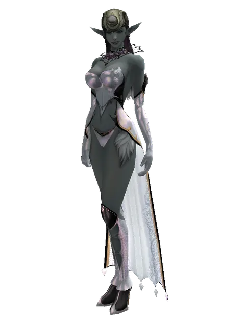 Mining Hat (?) on a female Dark Elf, front view