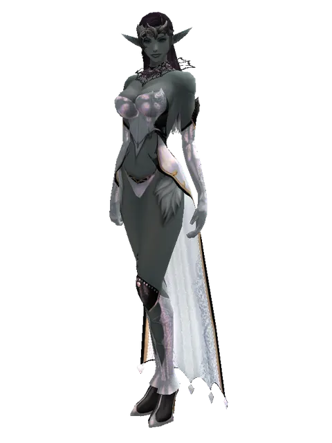 Navigation Cap (?) on a female Dark Elf, front view