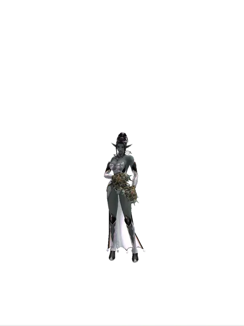 Icarus Hand on a female Dark Elf, front view