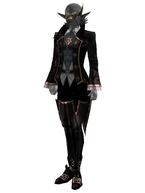 Improved Navigation Cap (?) on a male Dark Elf, front view