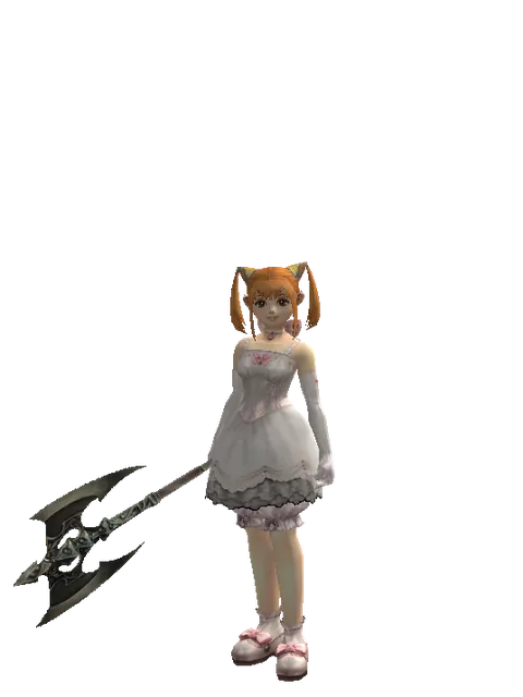 Deadman's Glory on a female Dwarf, front view