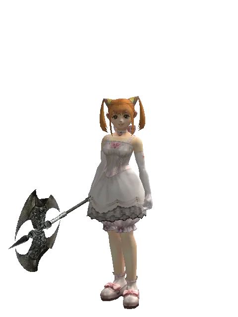 Tarbar on a female Dwarf, front view