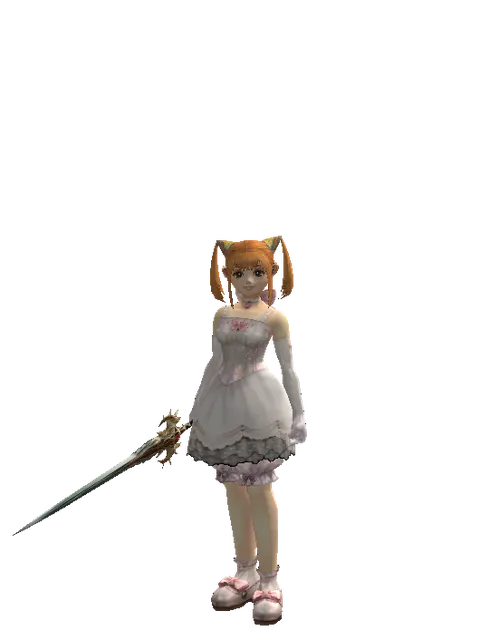 Icarus Spirit on a female Dwarf, front view
