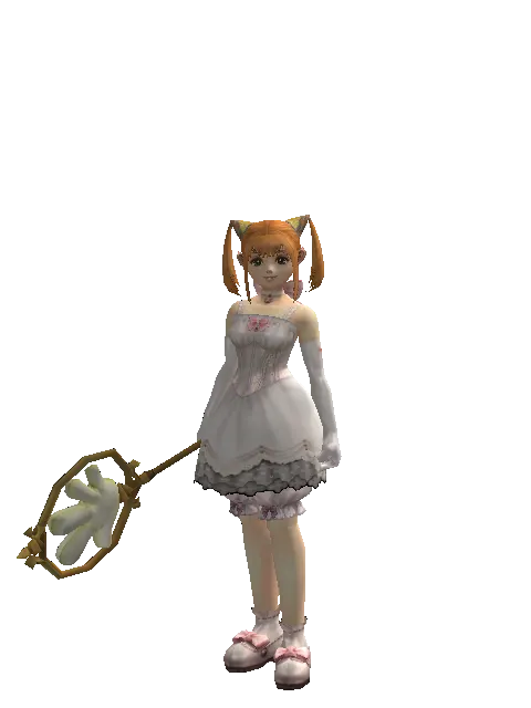Paper Stick - 30-day limited period on a female Dwarf, front view
