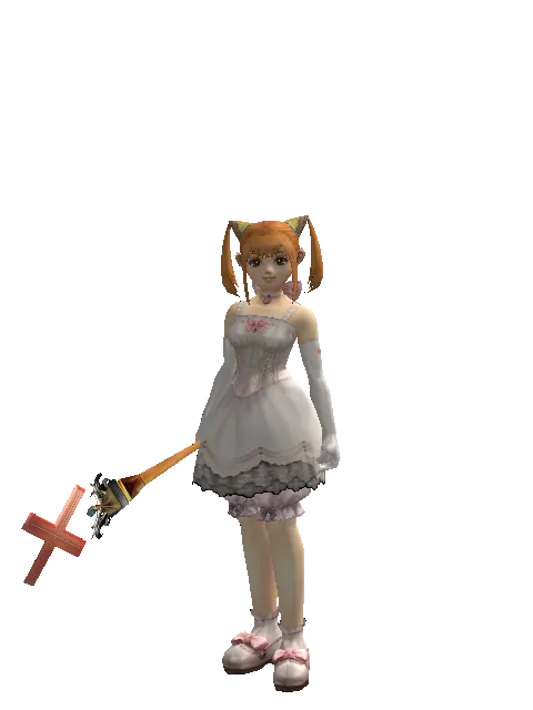X Stick - 30-day limited period on a female Dwarf, front view