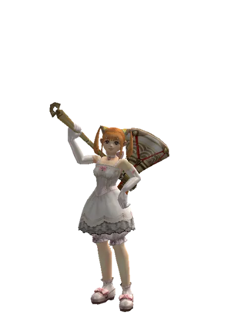 Chrono Darbuka on a female Dwarf, front view