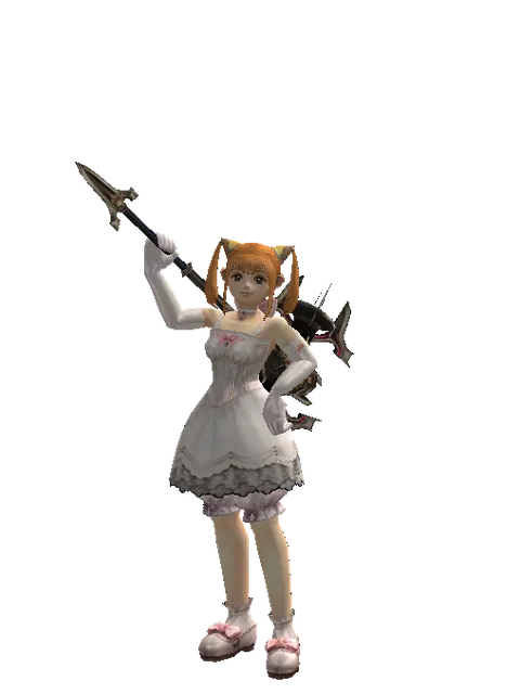 Vesper Crusher on a female Dwarf, front view