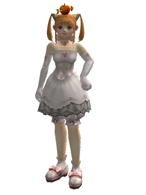 Apple Hat (?) on a female Dwarf, front view
