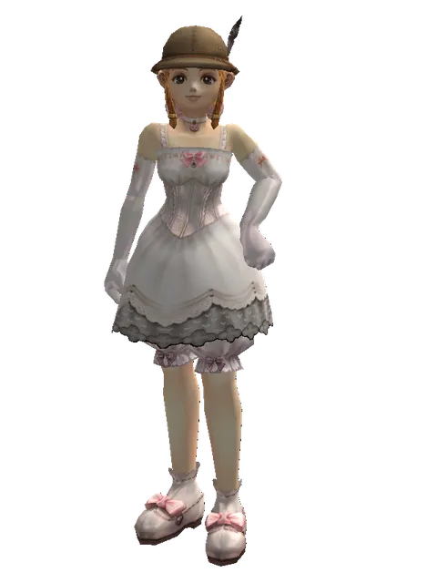 Explorer Hat on a female Dwarf, front view