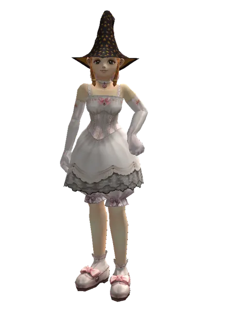 Magic Hat (?) on a female Dwarf, front view