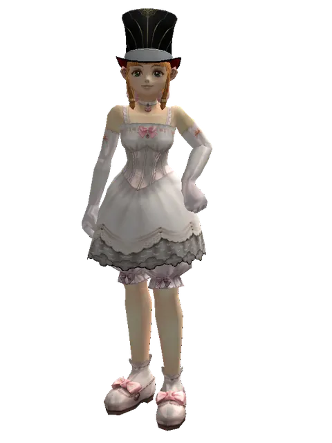 Magician's Hat (?) on a female Dwarf, front view