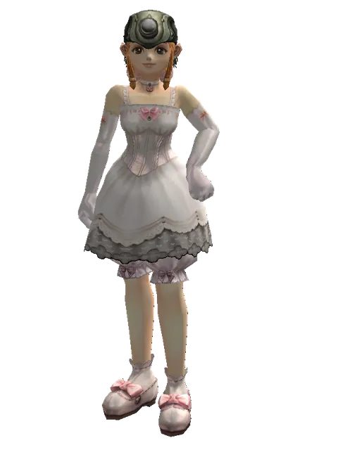 Mining Hat (?) on a female Dwarf, front view