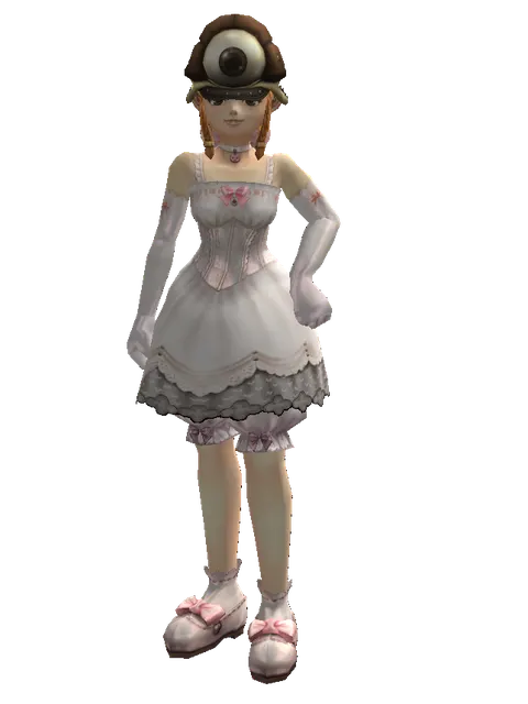 Monster Eye Hat - 30-day limited period on a female Dwarf, front view