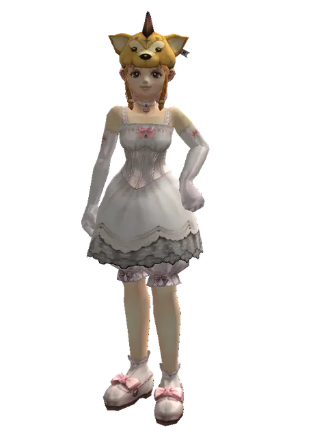 Ol Mahum Hat on a female Dwarf, front view