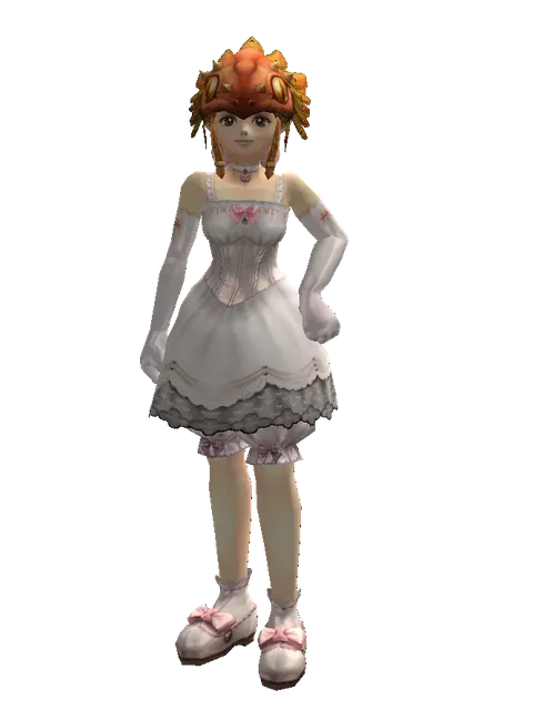 Ornithomimus Hat - 30-day limited period on a female Dwarf, front view