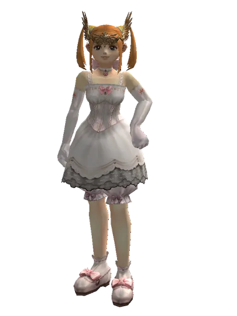 Wings of Destiny Circlet on a female Dwarf, front view