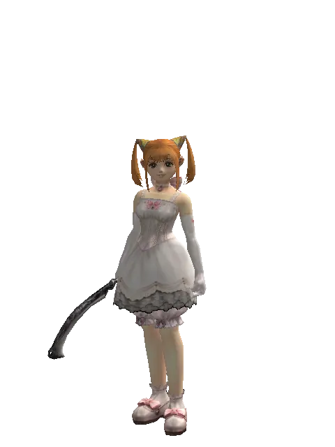 Conjurer's Knife on a female Dwarf, front view