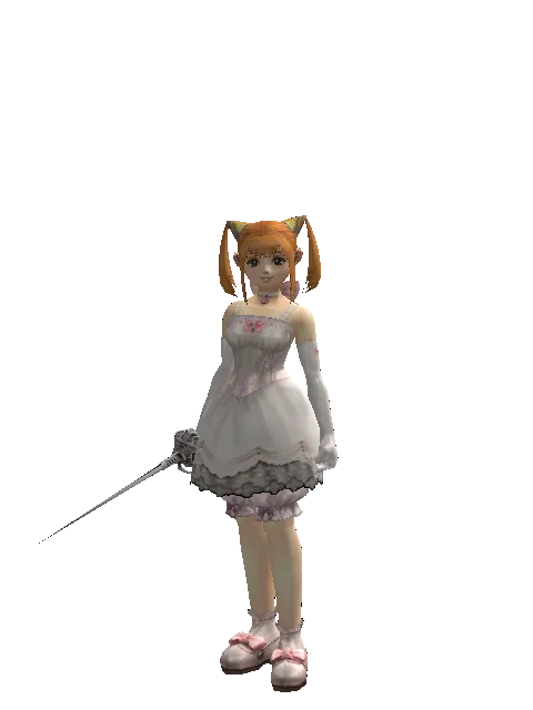 Cursed Maingauche on a female Dwarf, front view
