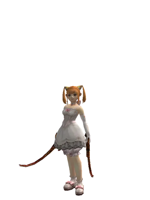 Shamshir*Shamshir on a female Dwarf, front view