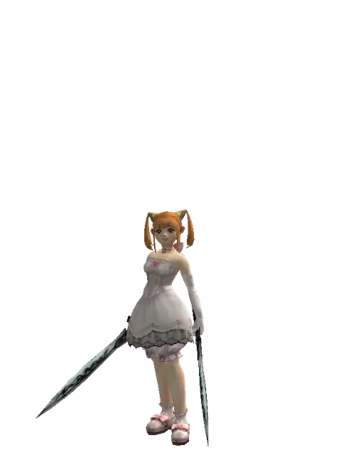 Tsurugi*Tsurugi on a female Dwarf, front view