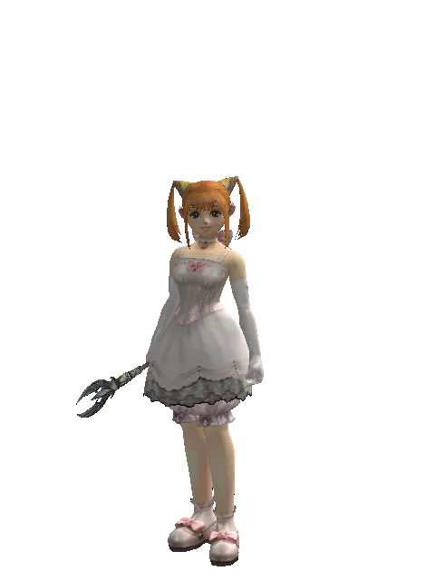 Divine Tome on a female Dwarf, front view