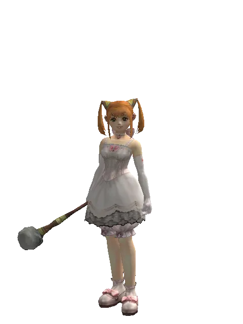 Proof of Revenge on a female Dwarf, front view