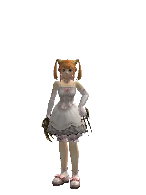 Bagh-Nakh on a female Dwarf, front view