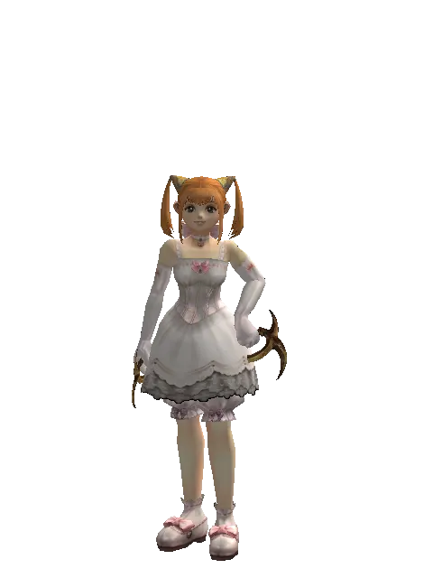 Improved Viper Fang on a female Dwarf, front view