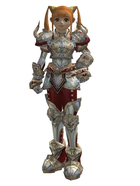 Dynasty [Force Master] (heavy armor) on a female Dwarf, front view