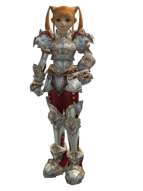 Dynasty Leather Set on a female Dwarf, front view