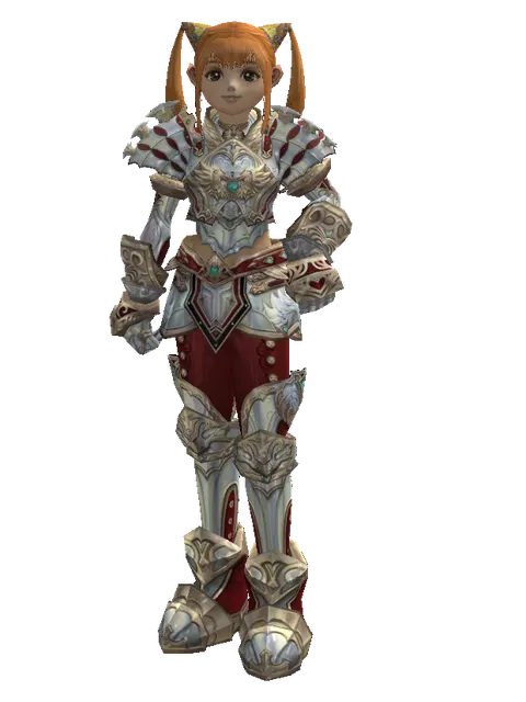 Dynasty Leather Set on a female Dwarf, front view