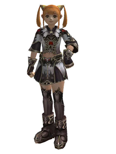 Apella Set - Robe on a female Dwarf, front view