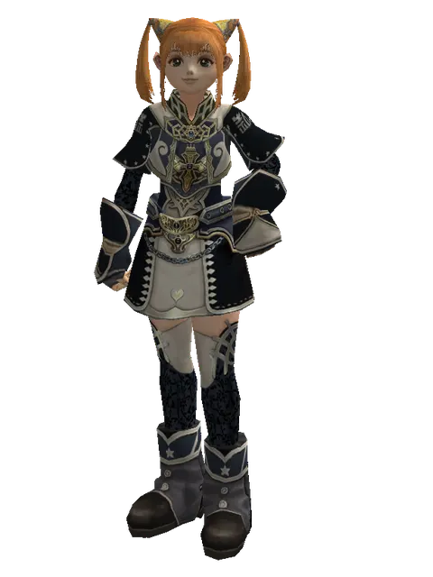 Dark Crystal Robe Set on a female Dwarf, front view