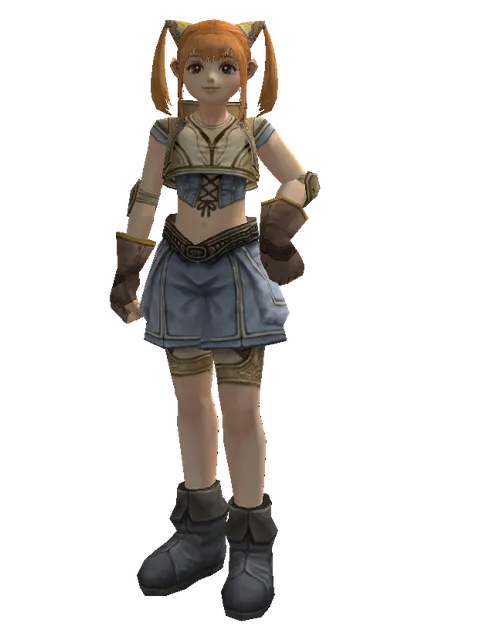 No Name (robe) on a female Dwarf, front view