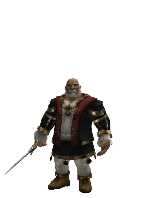 Icarus Spirit on a male Dwarf, front view