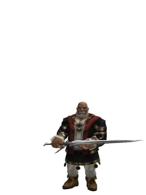 Infernal Master on a male Dwarf, front view