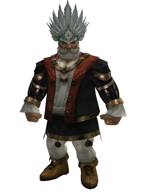 Carnival Circlet (?) on a male Dwarf, front view