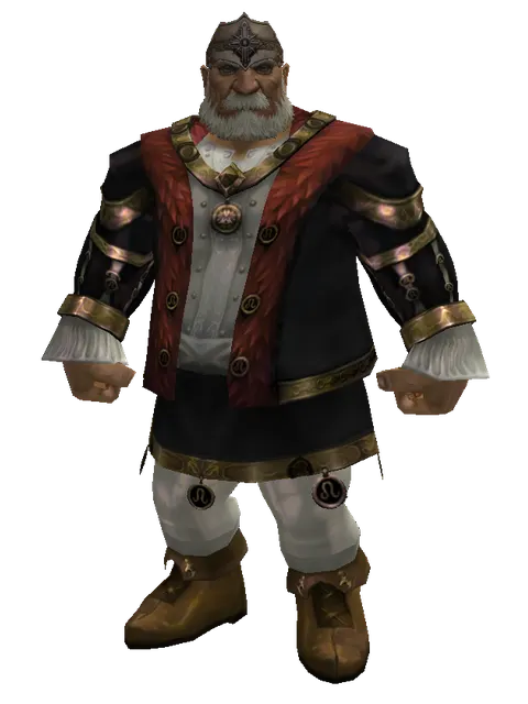Circlet of Giran on a male Dwarf, front view