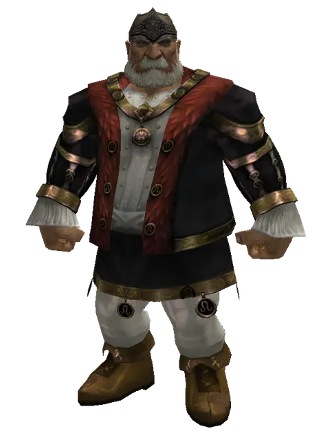 Circlet of Goddard on a male Dwarf, front view