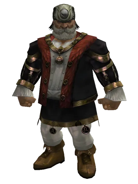 Mining Hat (?) on a male Dwarf, front view