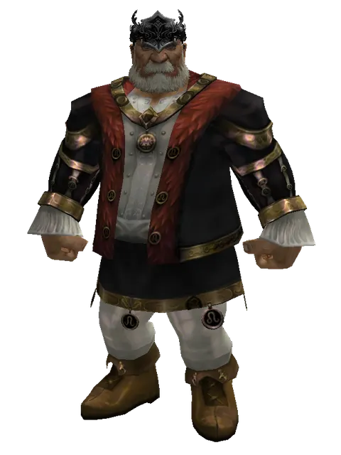 New Schuttgart Circlet (?) on a male Dwarf, front view