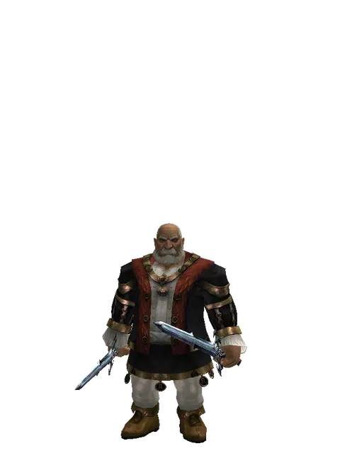 Caliburs*Caliburs on a male Dwarf, front view