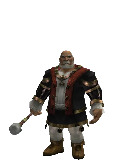 Proof of Revenge on a male Dwarf, front view