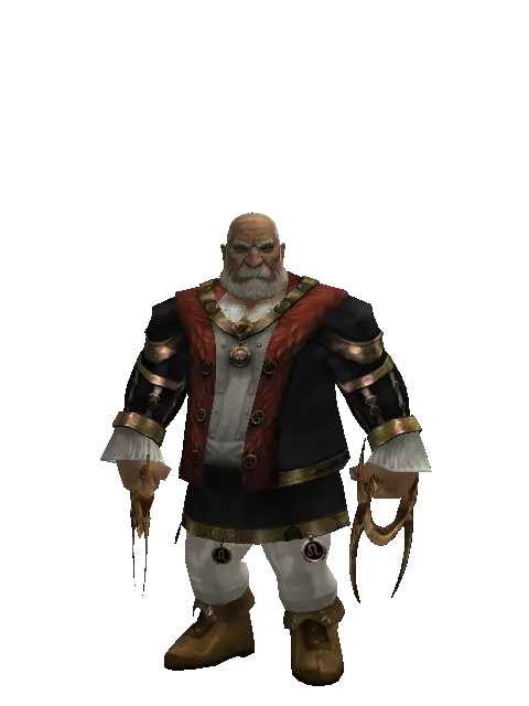 Improved Viper Fang on a male Dwarf, front view