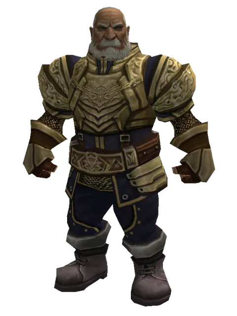 Ubiquitous (heavy armor) on a male Dwarf, front view