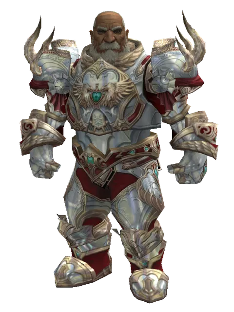 Dynasty Leather Set on a male Dwarf, front view