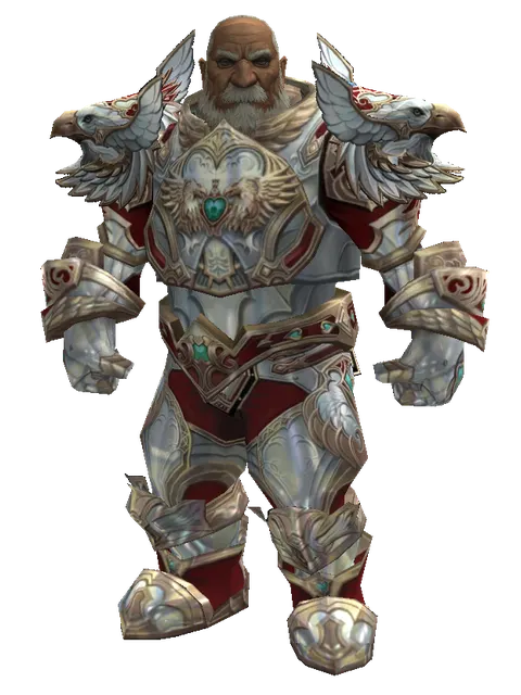 Dynasty Jeweled [Bow Master] (light armor) on a male Dwarf, front view