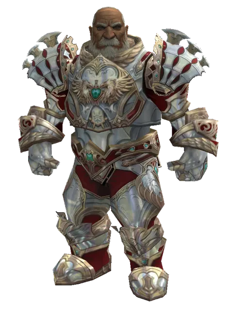 Dynasty Leather Set on a male Dwarf, front view