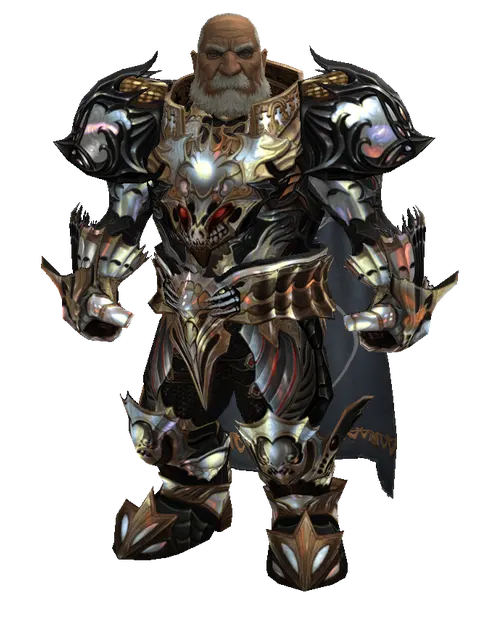 Noble Vesper + Mage Cloak (light armor) on a male Dwarf, front view